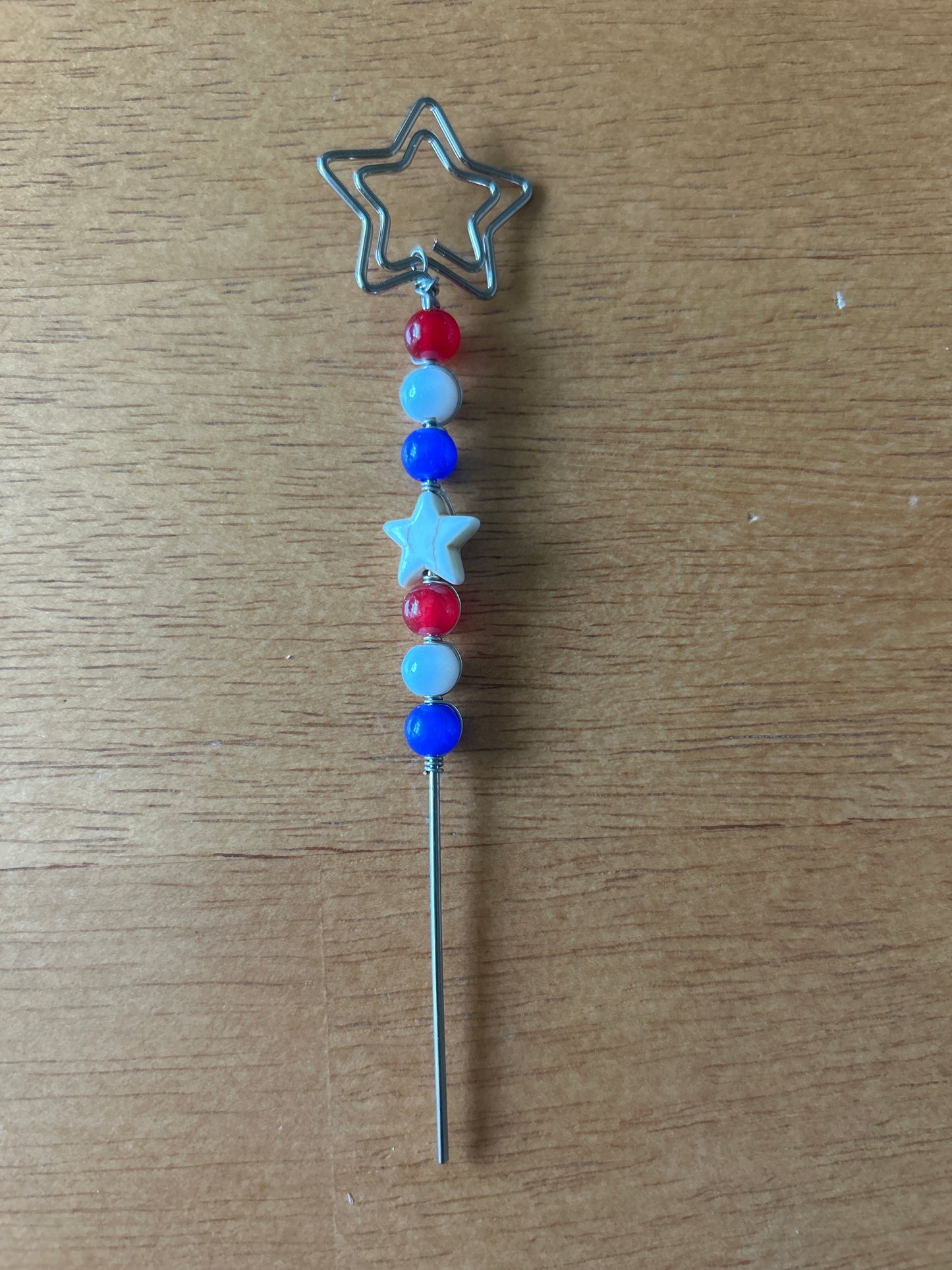Patriotic Star Plant Jewelry-Silver