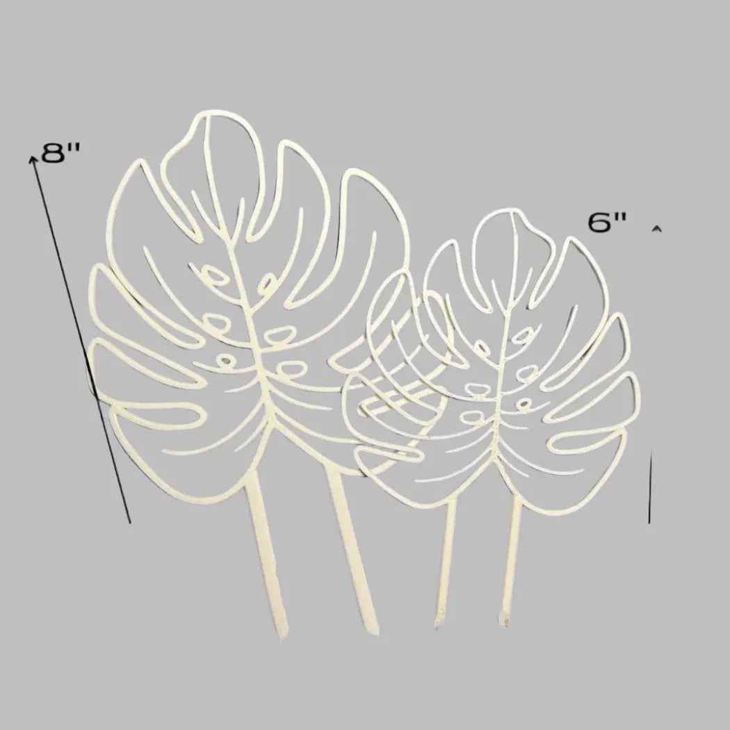 Monstera Leaf Houseplant Trellis
