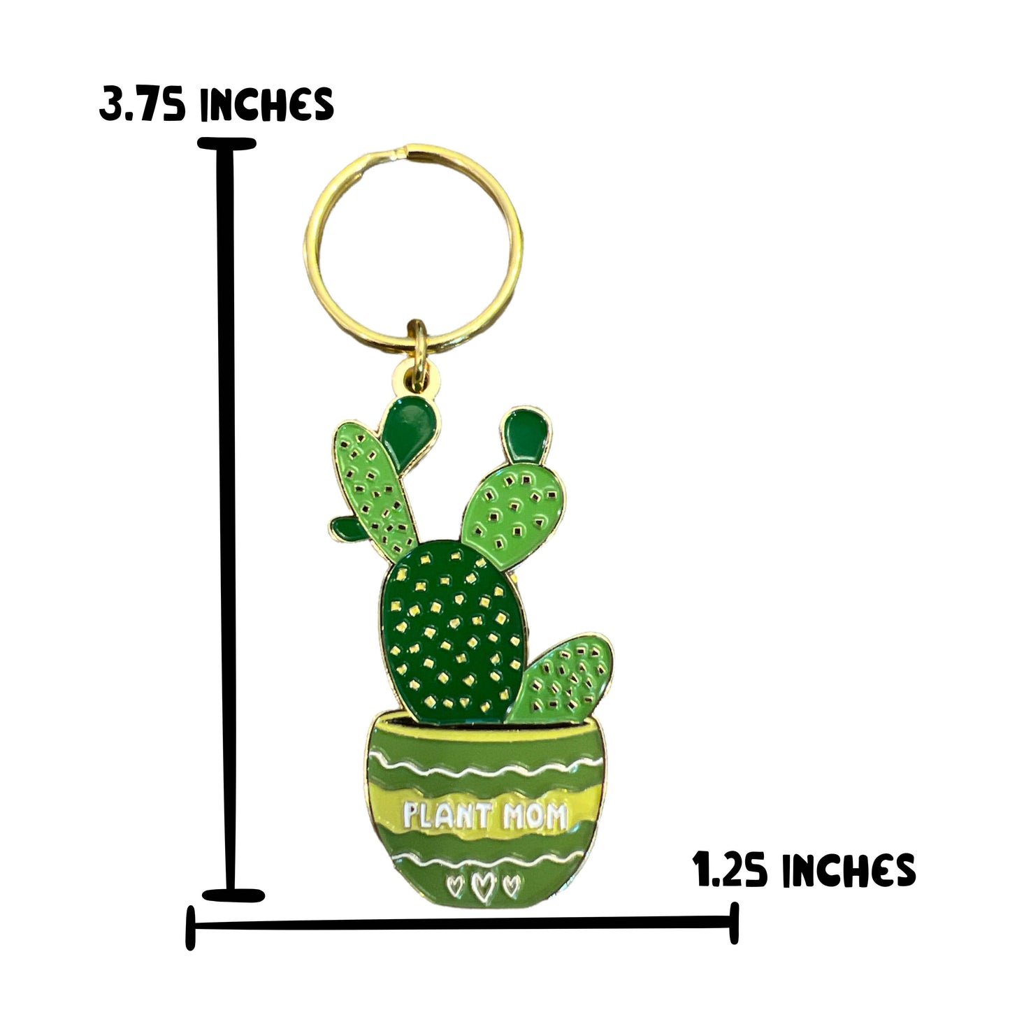 Plant Mom Keychain