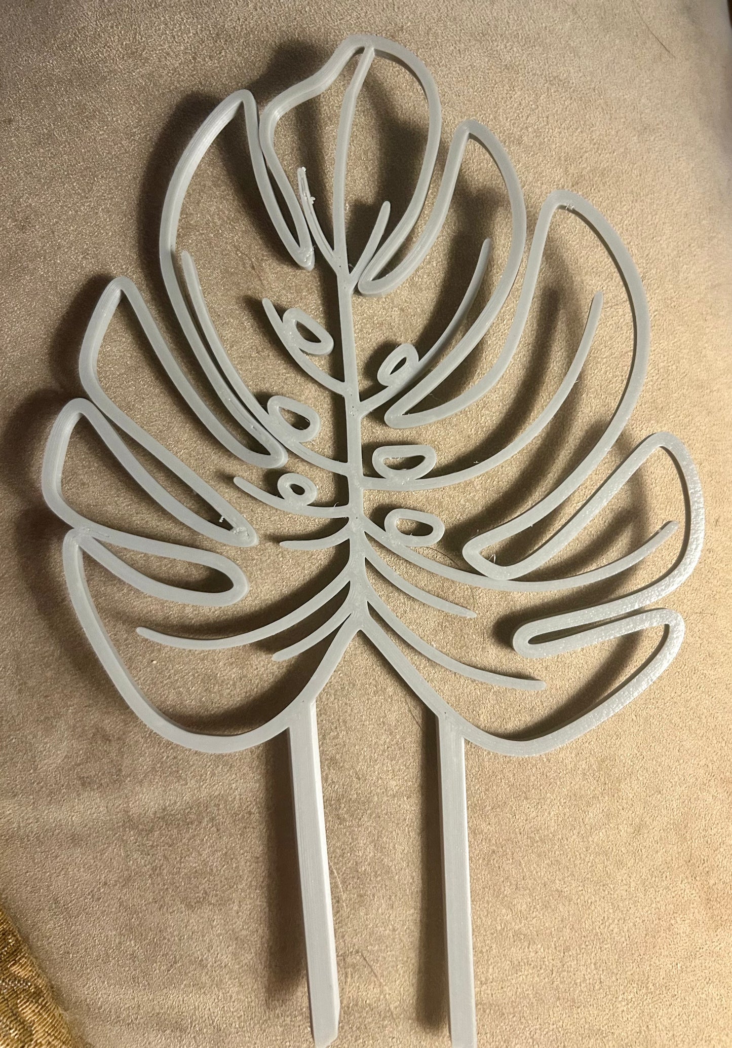 Monstera Leaf Houseplant Trellis