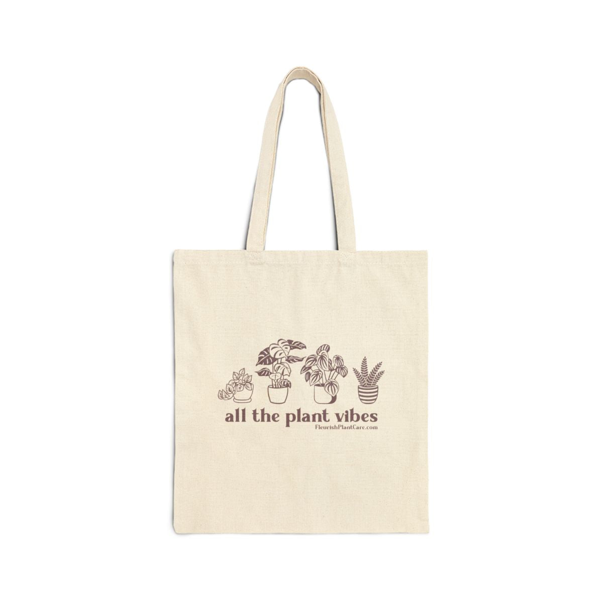 All the Plant Vibes Canvas Tote Bag