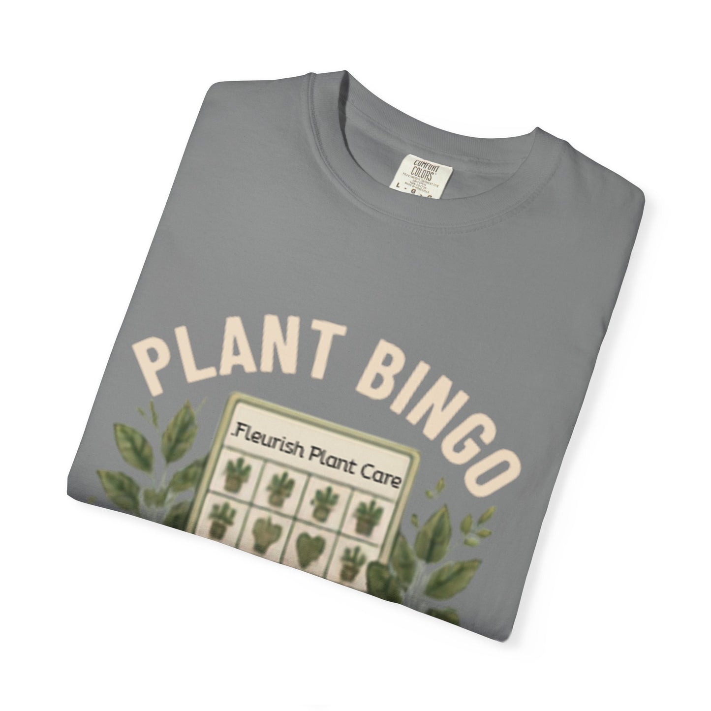 Plant Bingo T‑Shirt — “May the Best Plant Parent Win!” Plant Lover Tee
