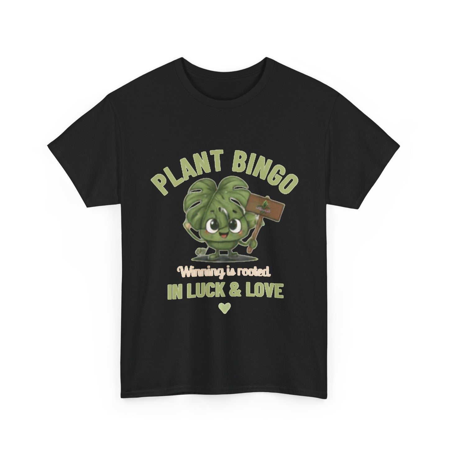 Plant Bingo T‑Shirt —Winning Is Rooted in Luck & Love
