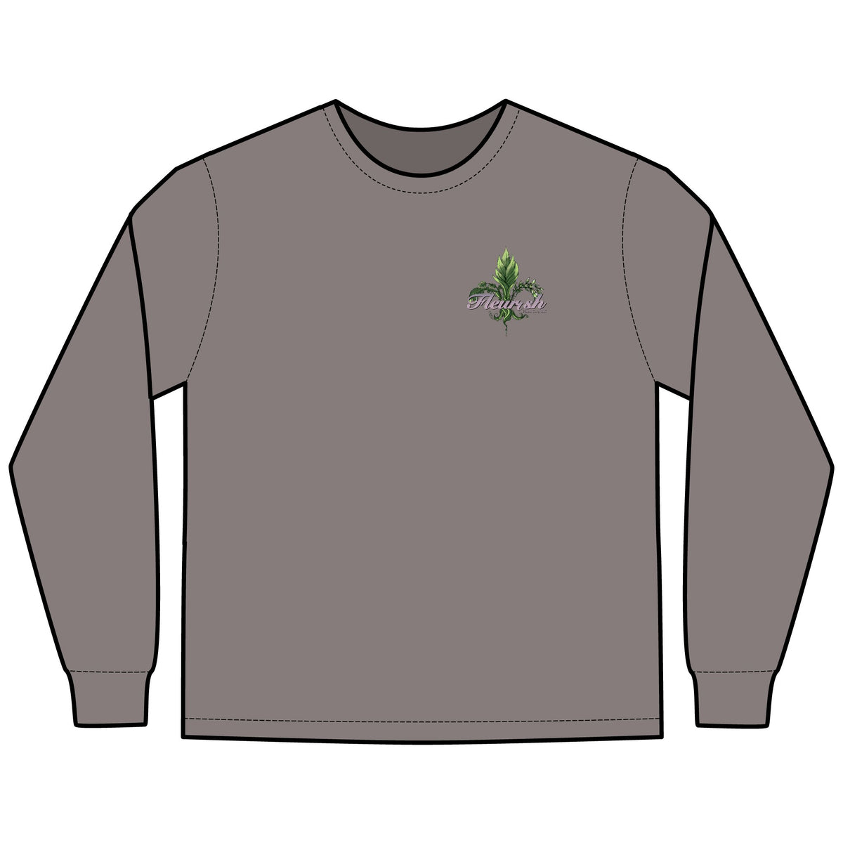 Plant Lover Long Sleeve T-Shirt — “I’m Just Here to Carry the Plants” Graphic