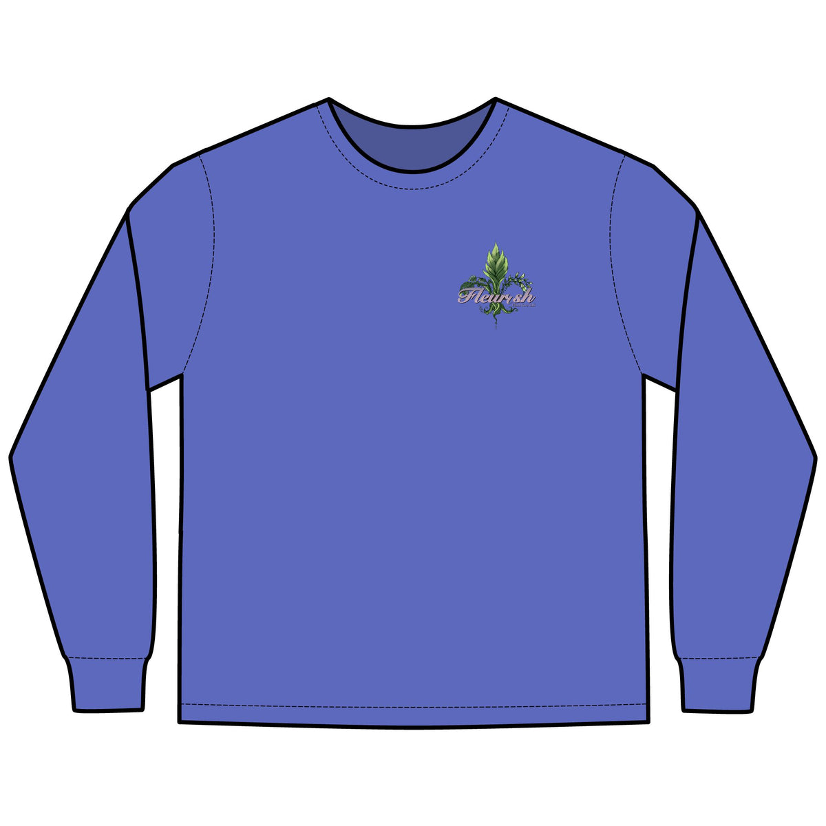 Plant Lover Long Sleeve T-Shirt — “I’m Just Here to Carry the Plants” Graphic