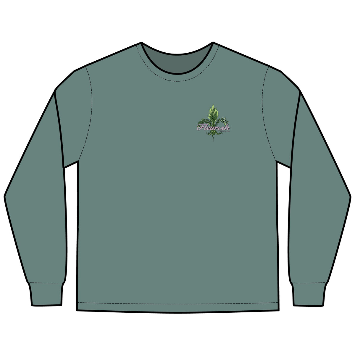 Plant Lover Long Sleeve T-Shirt — “I’m Just Here to Carry the Plants” Graphic