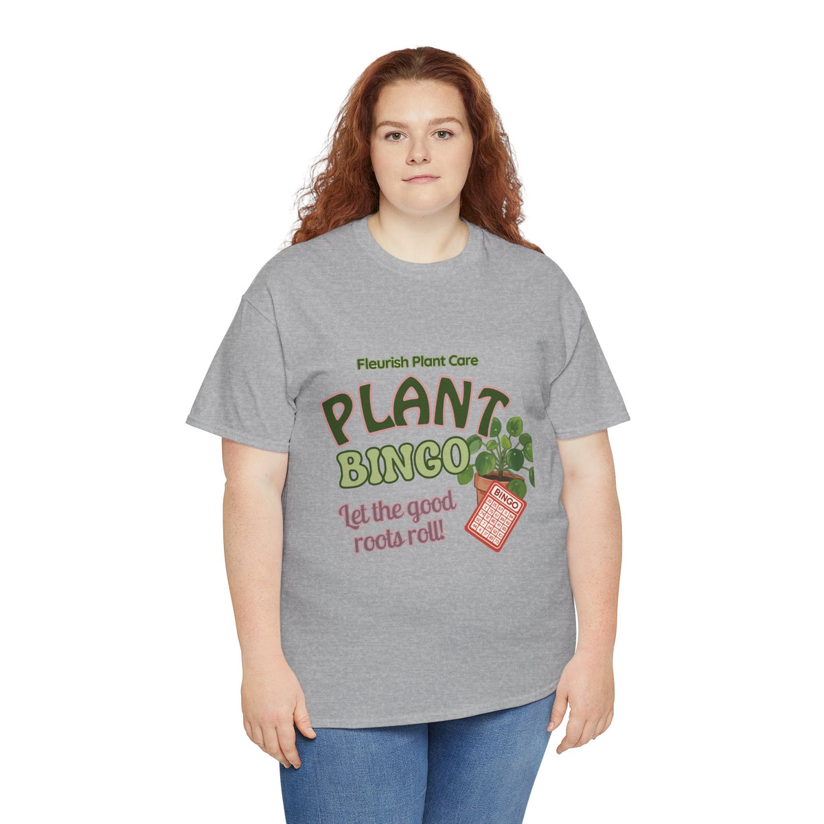Plant Bingo T‑Shirt — "Let the Good Roots Roll" Plant Care Tee