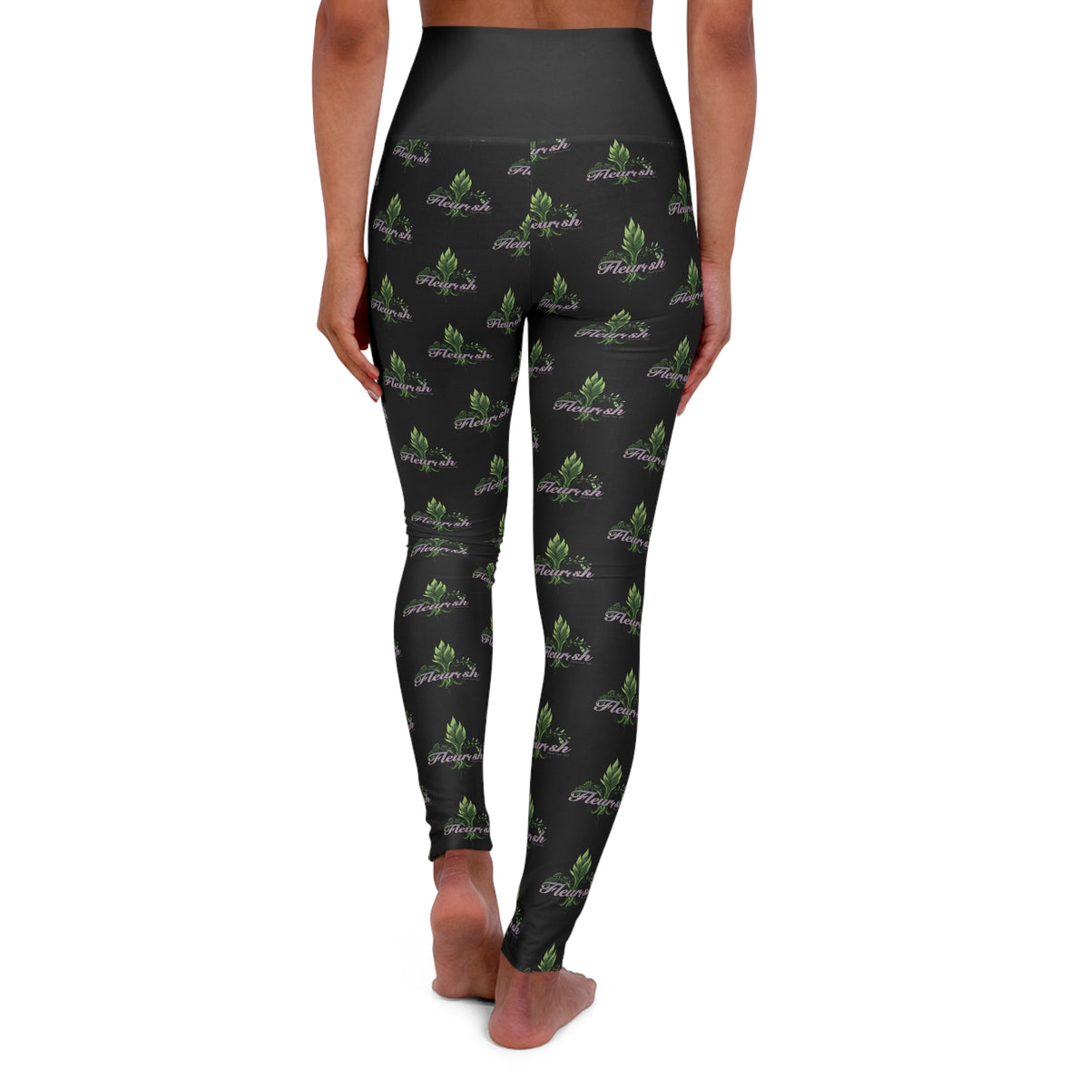High-Waisted Fleurish Leggings