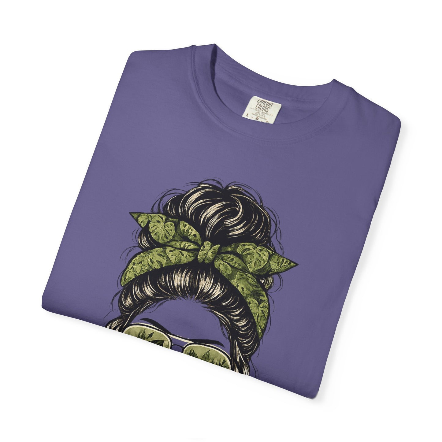 Plant Mommy T-Shirt | Plant Mom Graphic Tee, Green Botanical Design