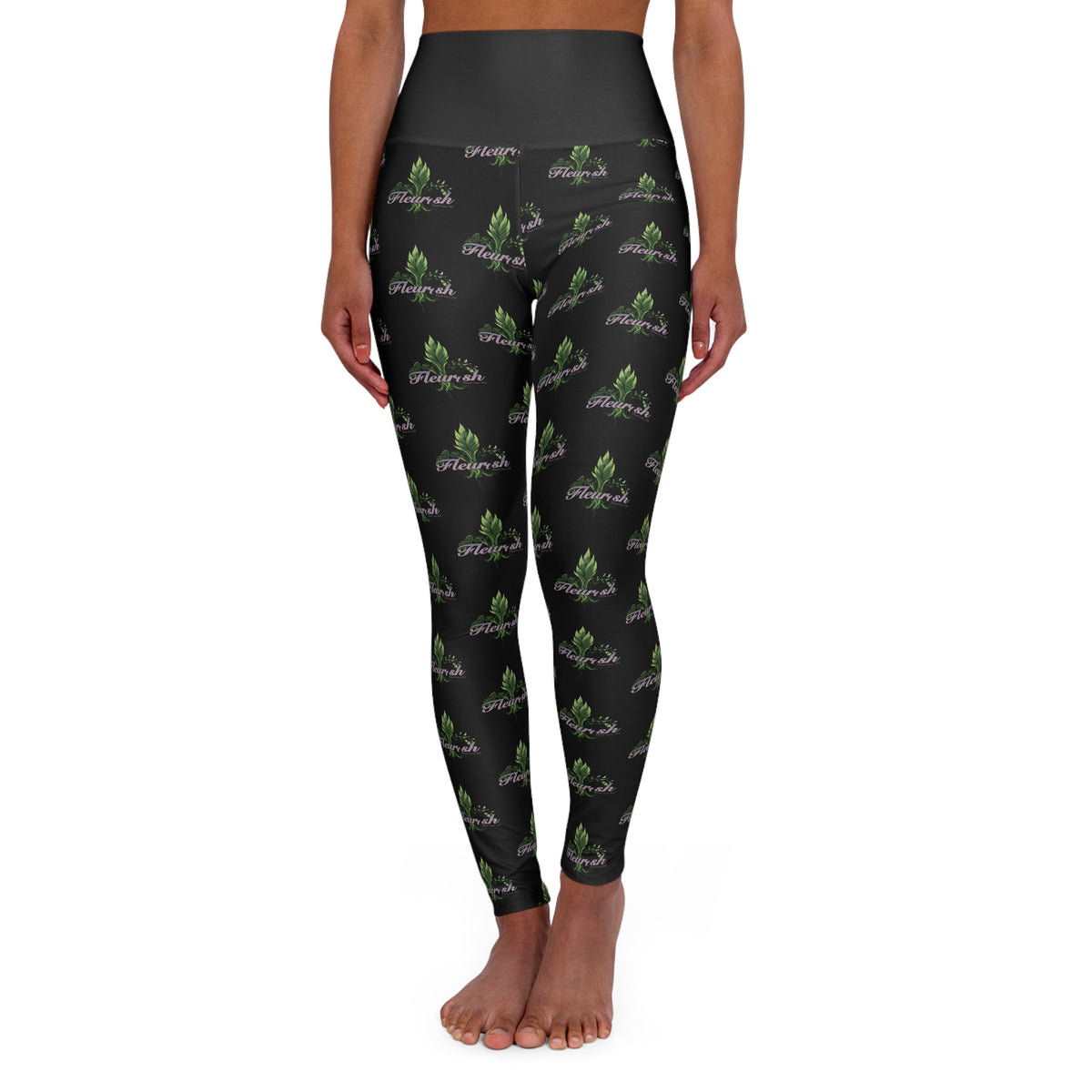 High-Waisted Fleurish Leggings
