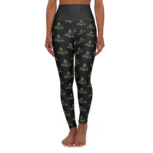 High-Waisted Fleurish Leggings
