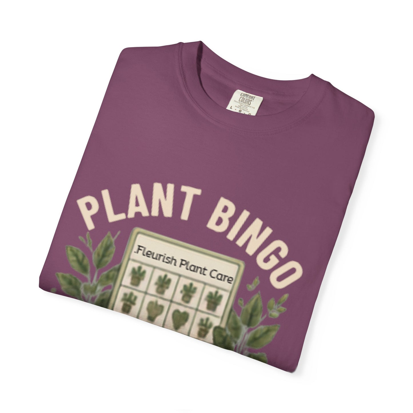 Plant Bingo T‑Shirt — “May the Best Plant Parent Win!” Plant Lover Tee