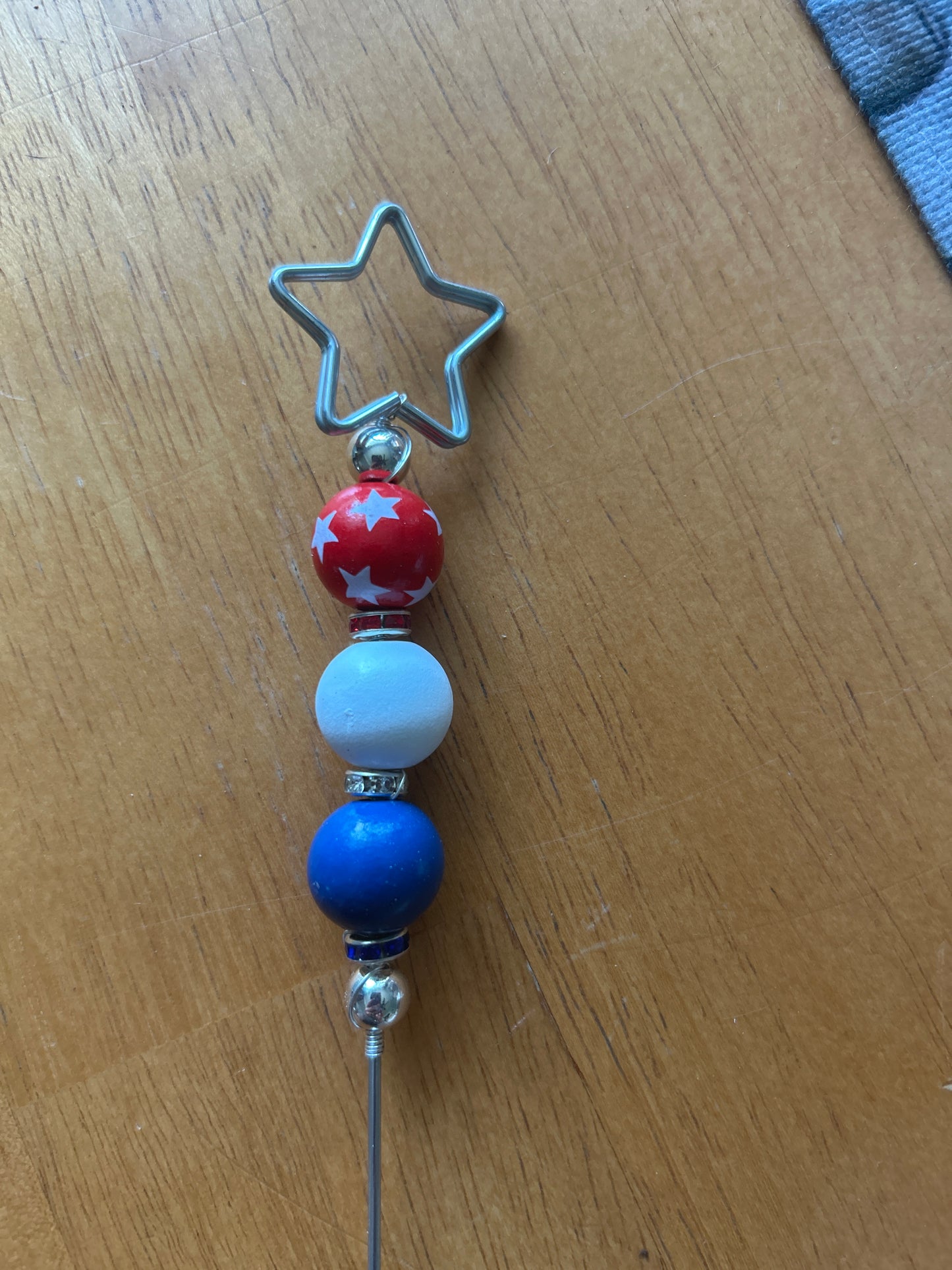 Patriotic Star Plant Jewelry-Silver