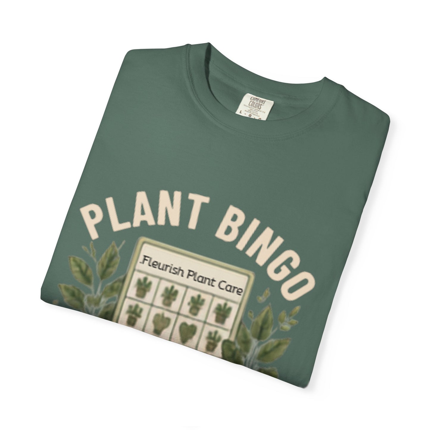 Plant Bingo T‑Shirt — “May the Best Plant Parent Win!” Plant Lover Tee