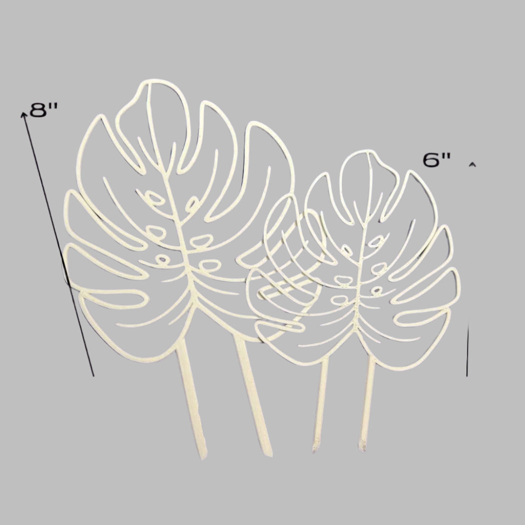 Monstera Leaf Houseplant Trellis