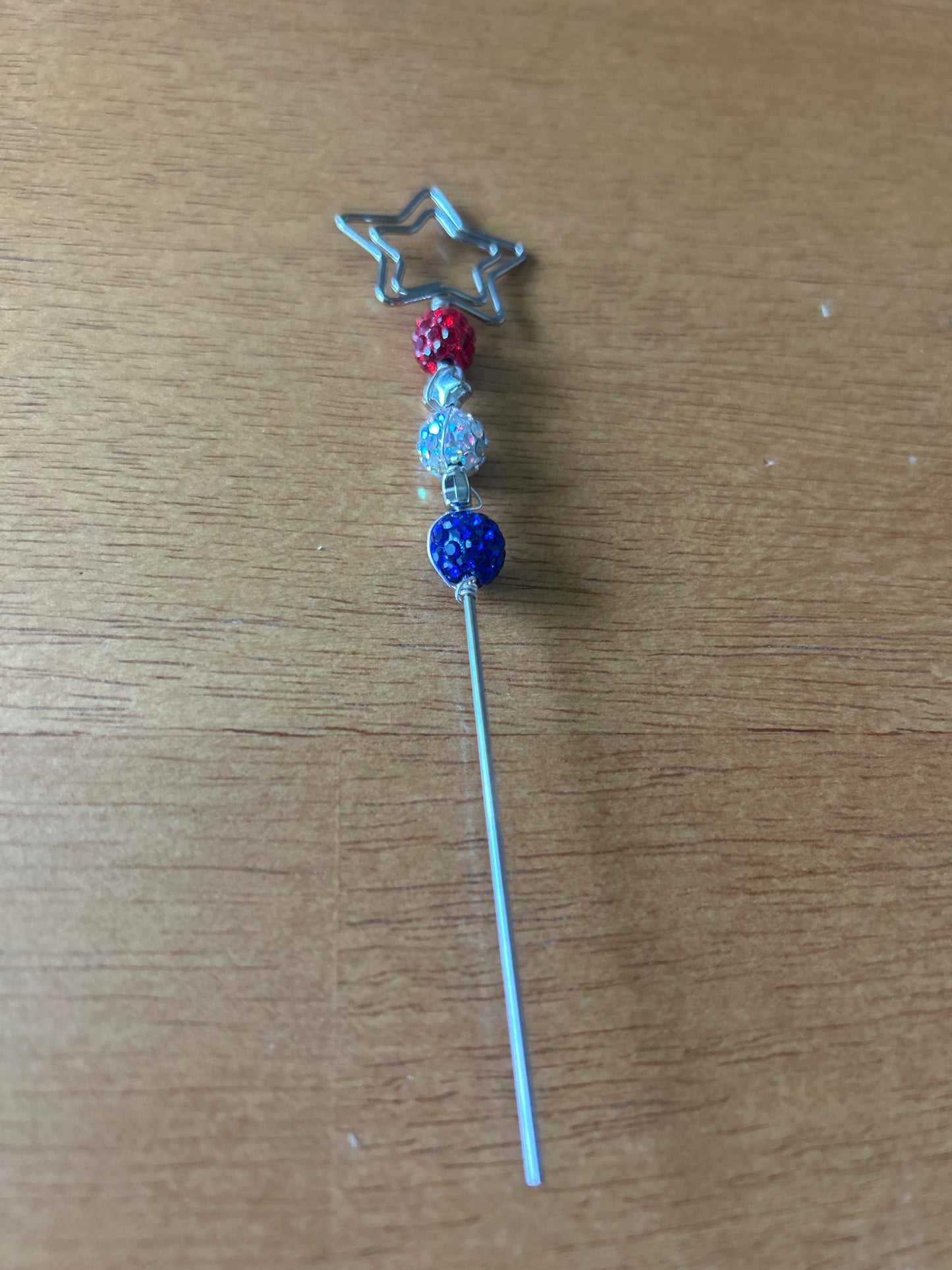 Patriotic Star Plant Jewelry-Silver