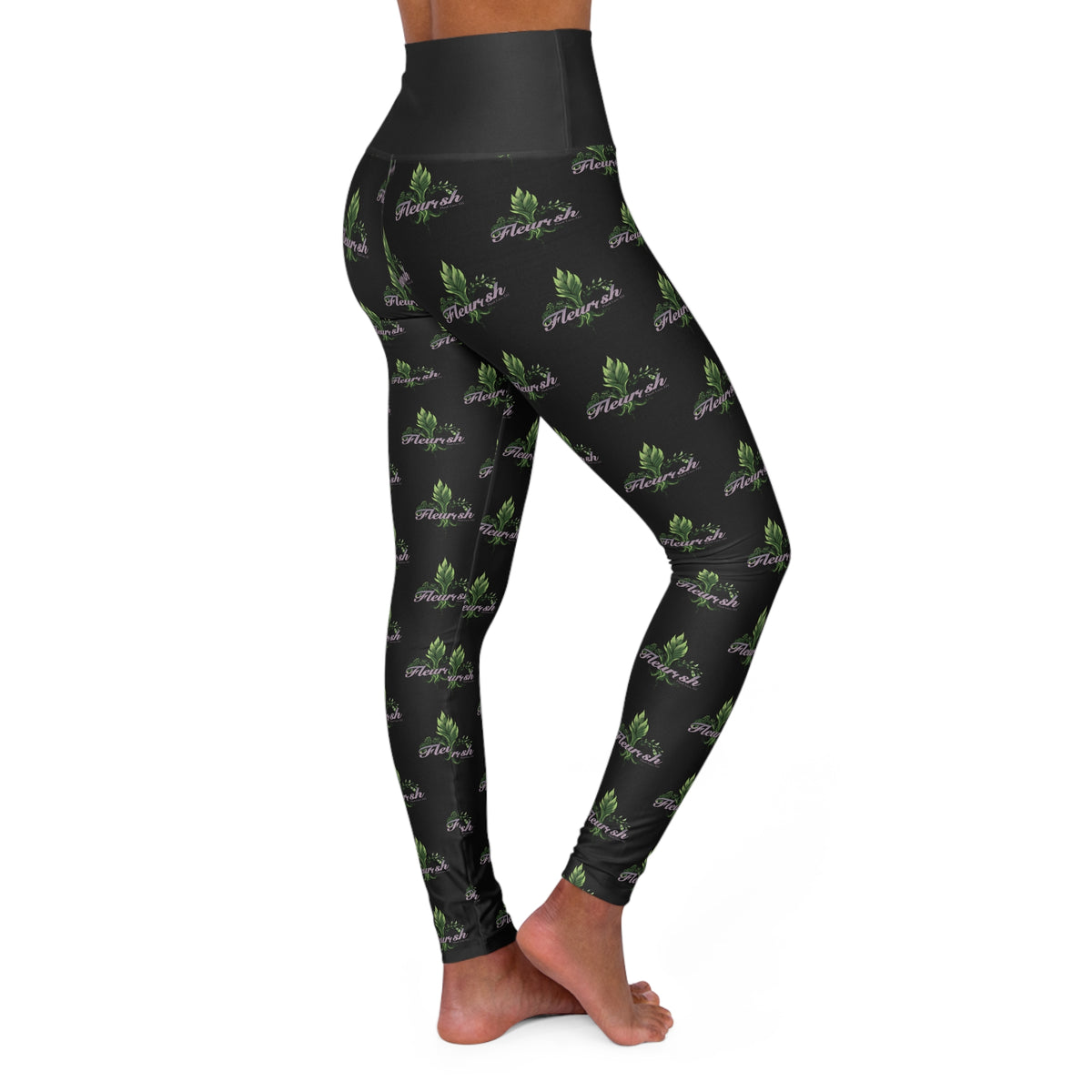 High-Waisted Fleurish Leggings