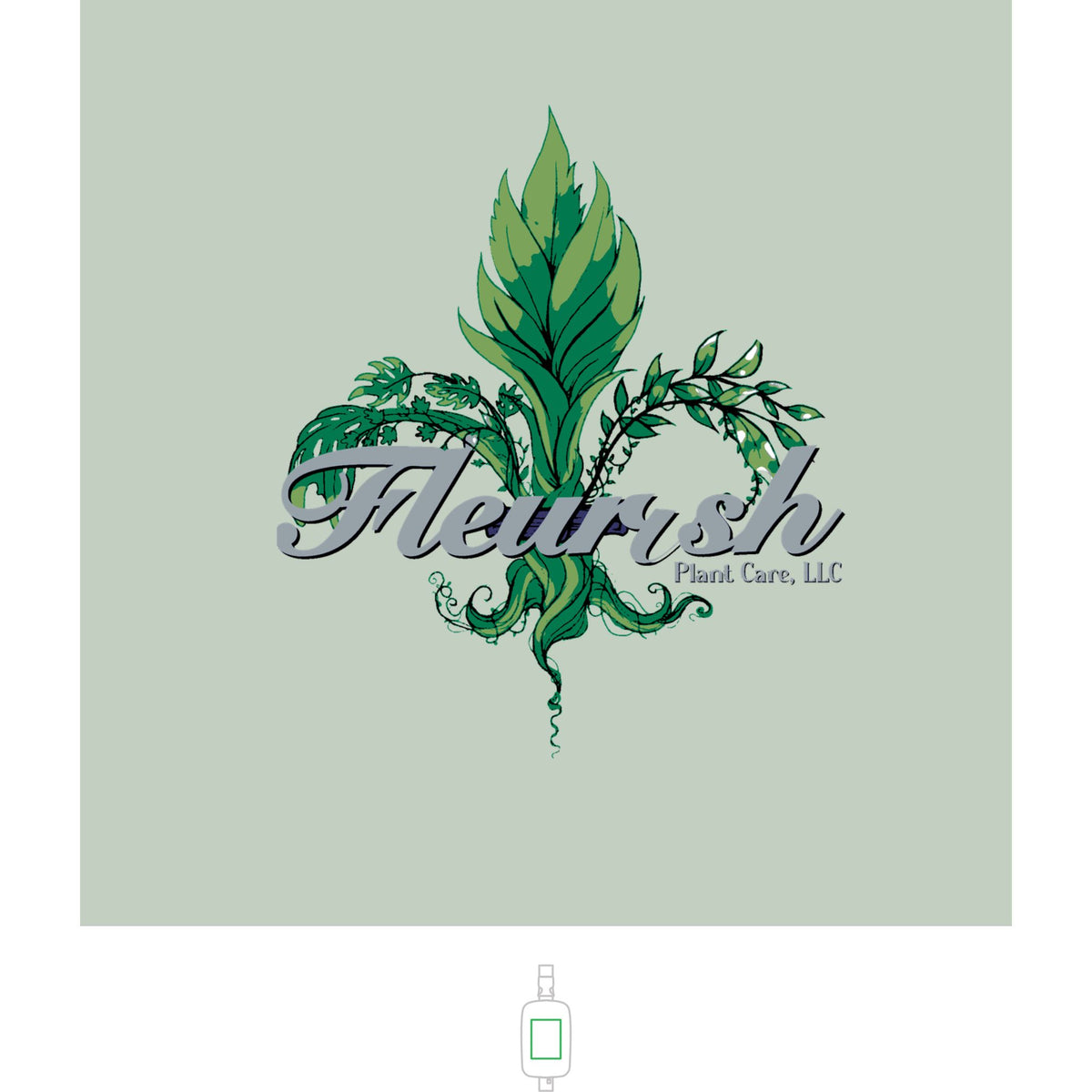 Fleurish Logo Sling Bag