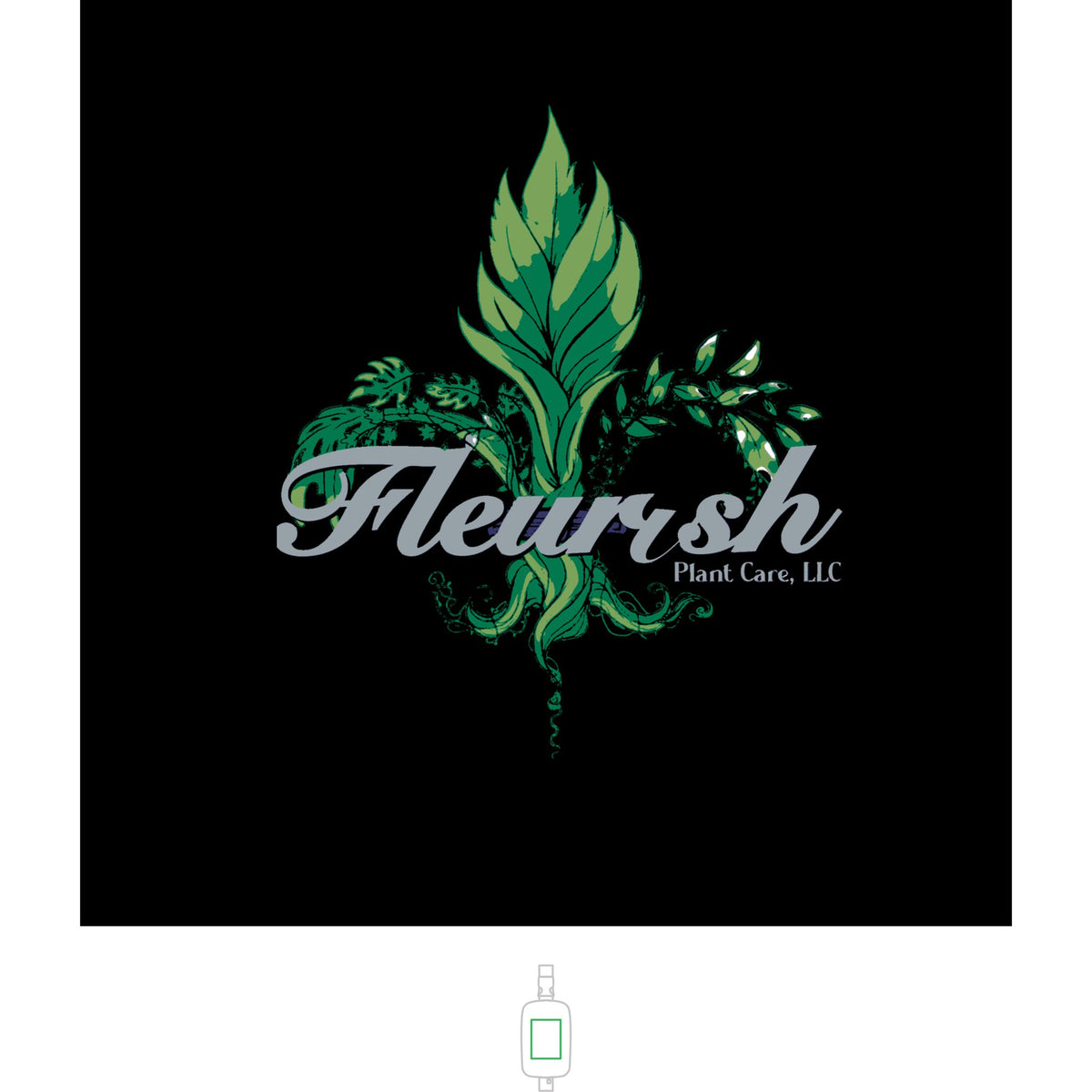 Fleurish Logo Sling Bag