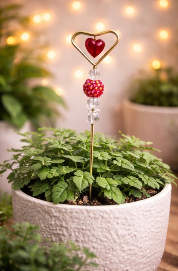 Heart of Gold Plant Jewelry Stake