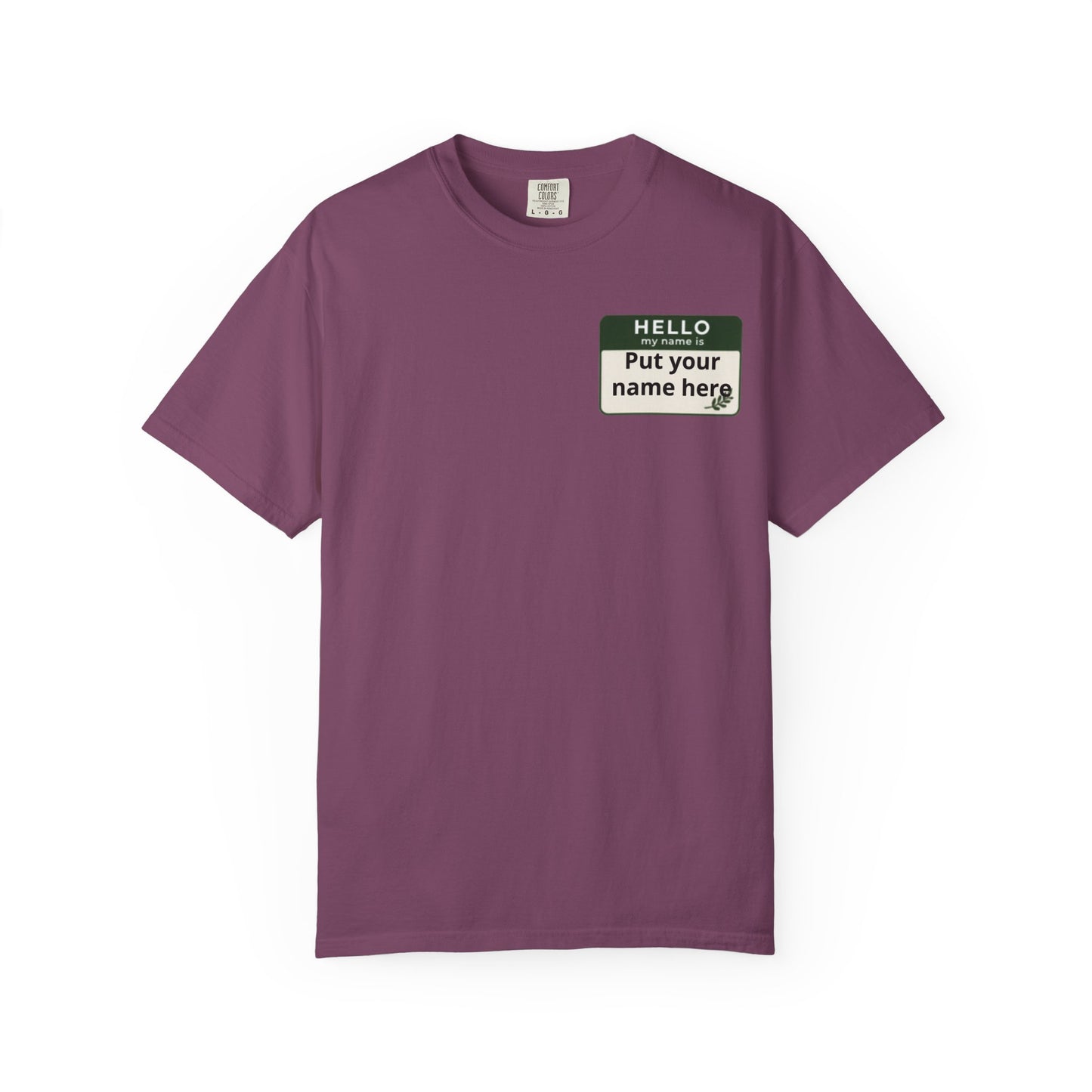 Personalized Plantaholic T-Shirt