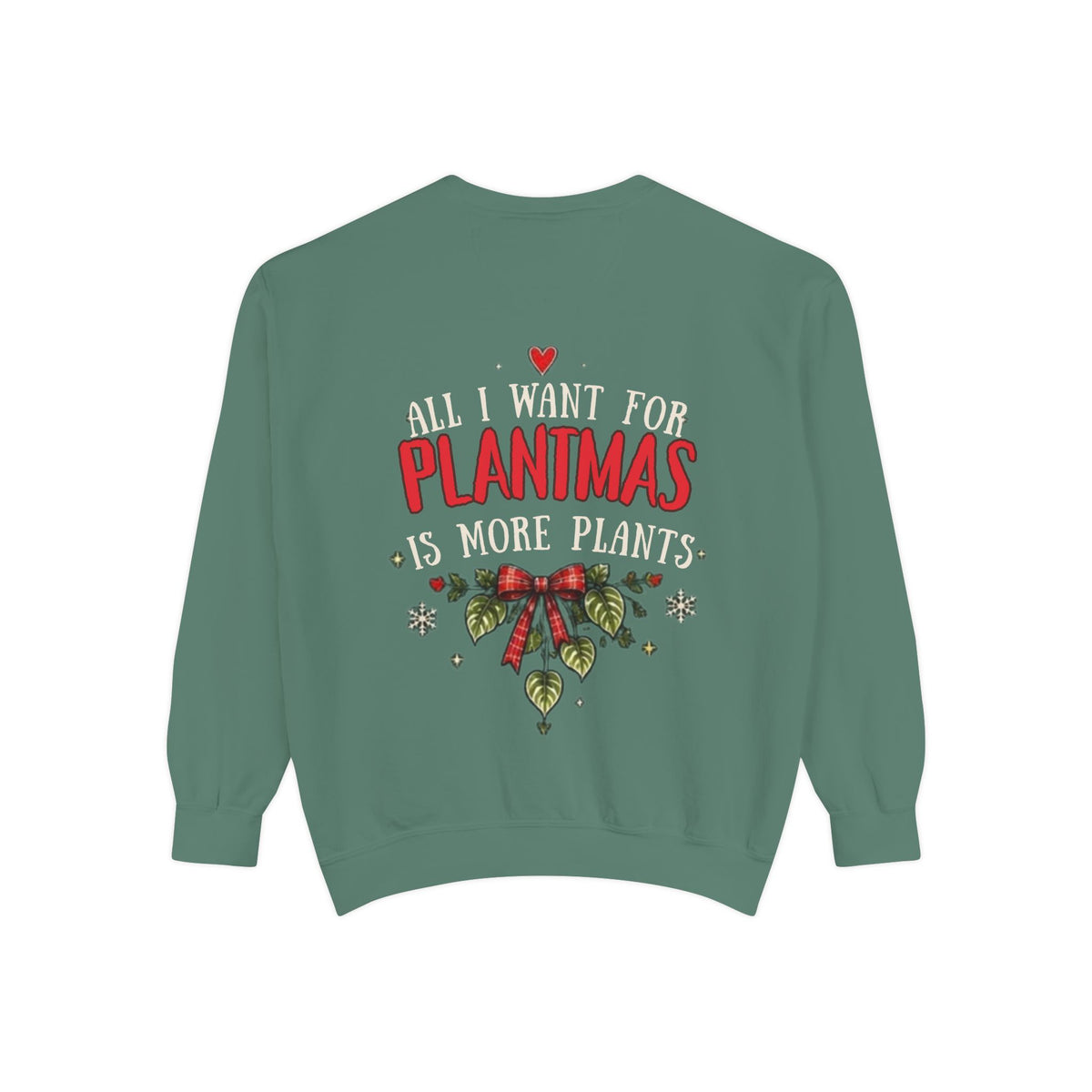 Plantmas Sweatshirt — Merry Plantmas Holiday Plant Lover Pullover