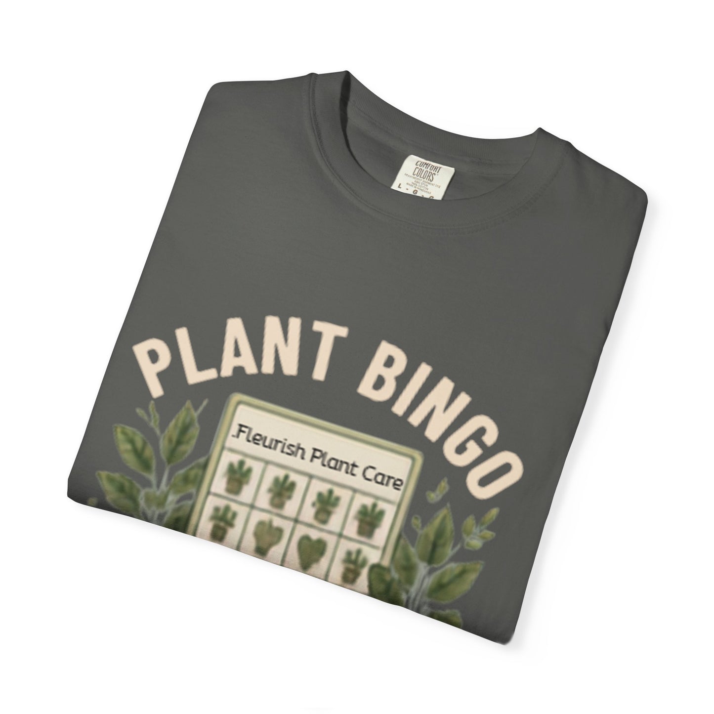 Plant Bingo T‑Shirt — “May the Best Plant Parent Win!” Plant Lover Tee