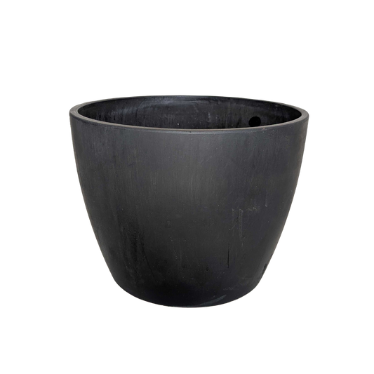 Black and TerraCotta Eco Pots