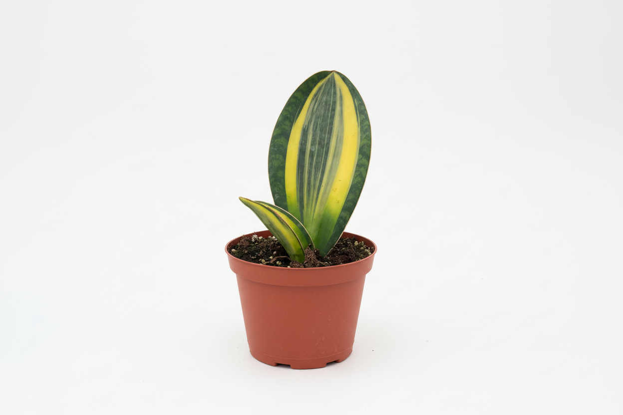Variegated Shark Fin Snake Plant