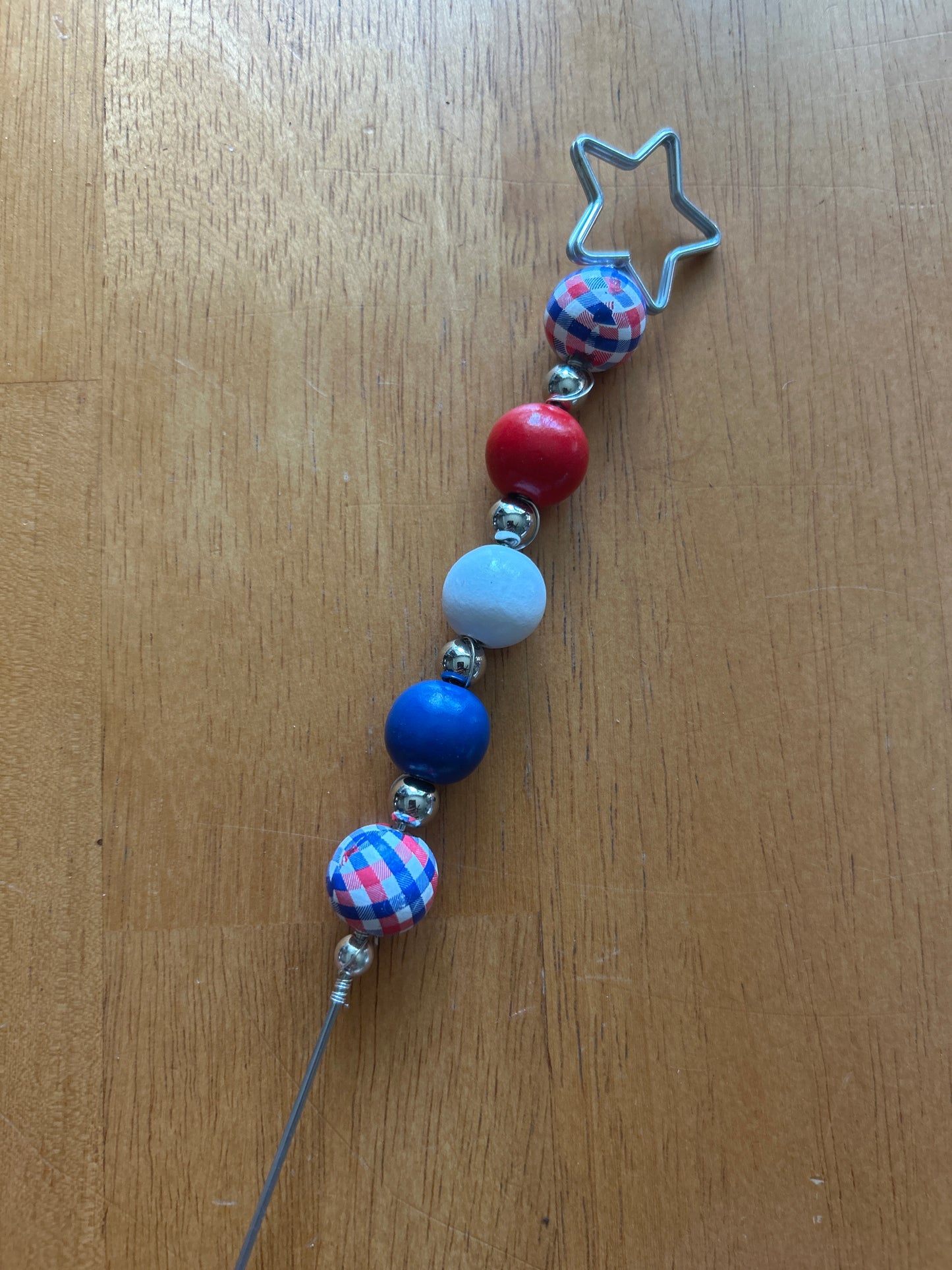 Patriotic Star Plant Jewelry-Silver