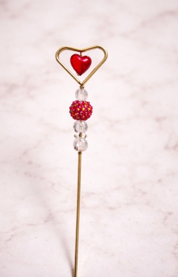 Heart of Gold Plant Jewelry Stake
