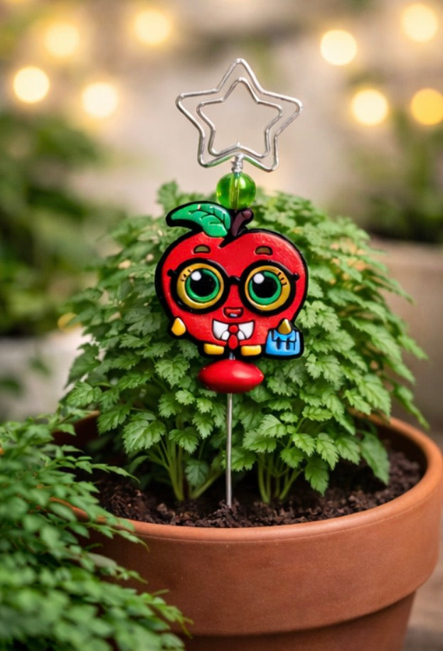 Apple of My Eye Plant Jewelry Stake
