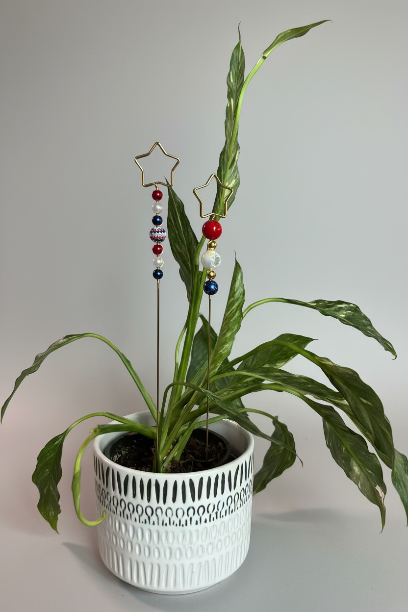 Star Plant Jewelry Stake
