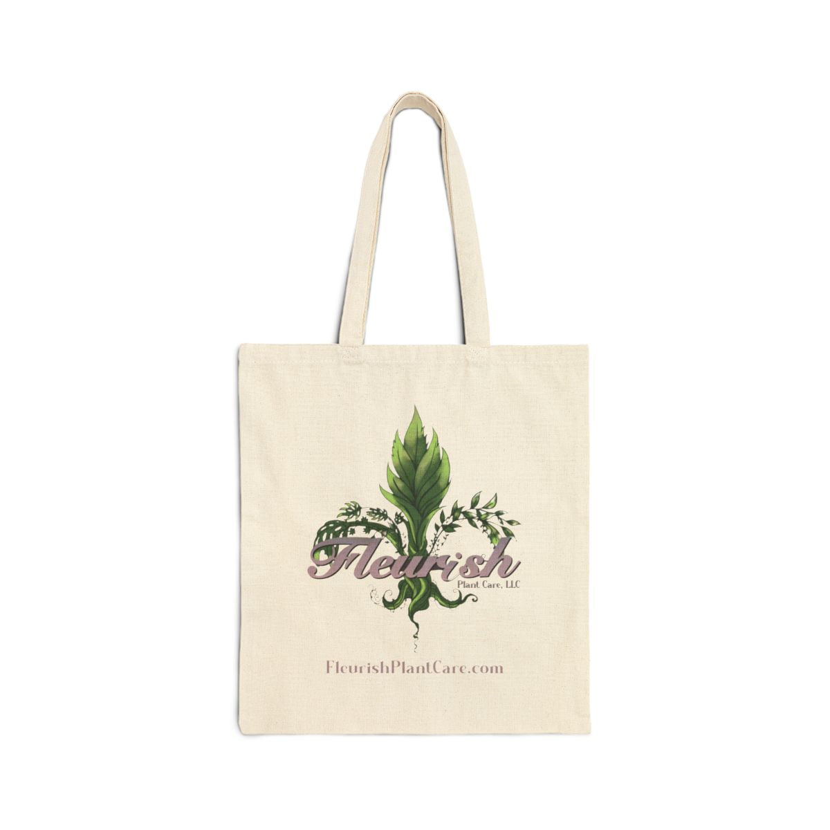Fleurish Plant Care Canvas Tote Bag