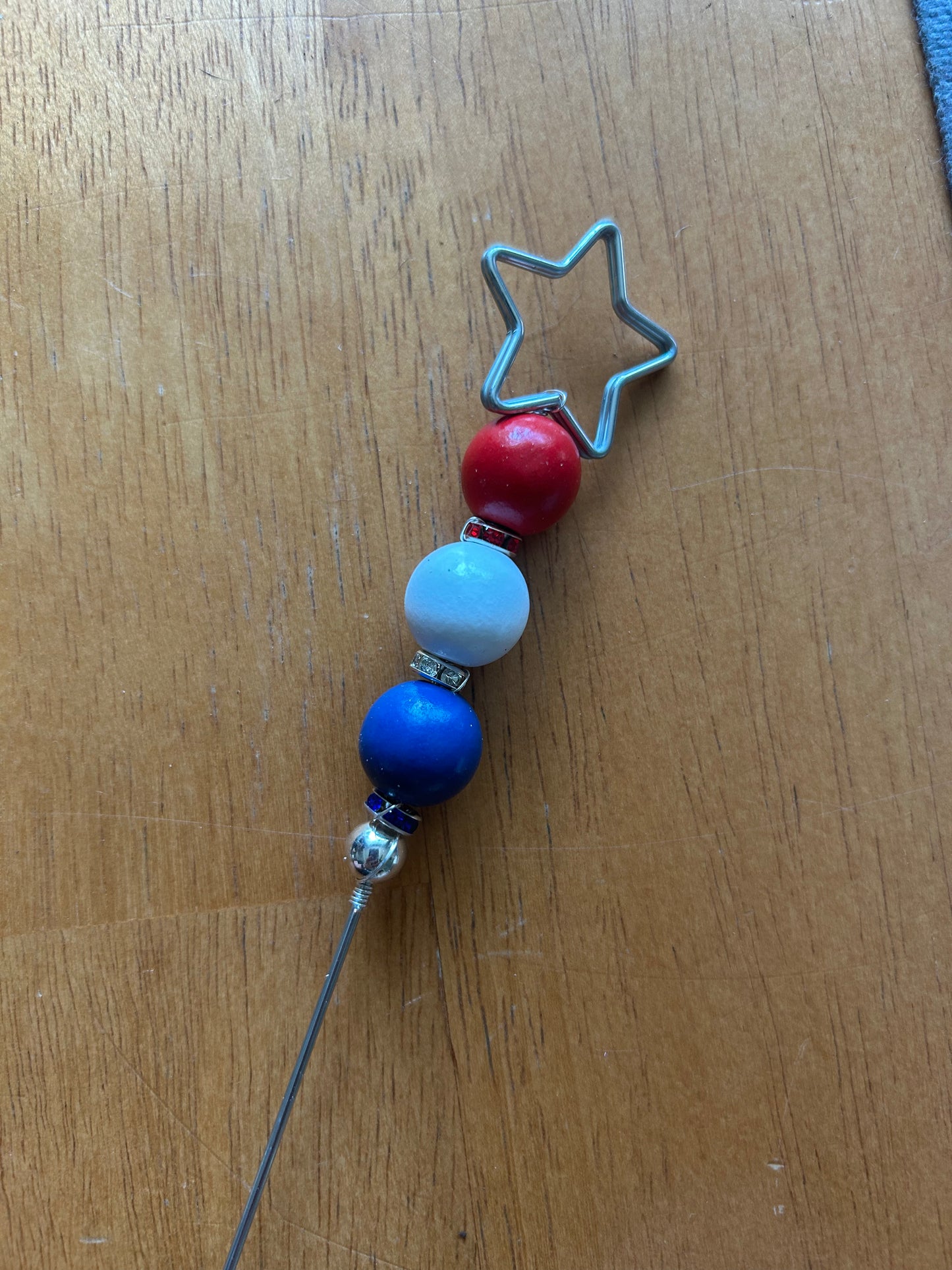 Patriotic Star Plant Jewelry-Silver