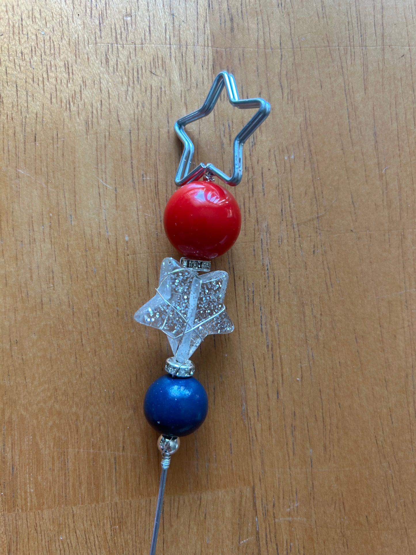 Patriotic Star Plant Jewelry-Silver