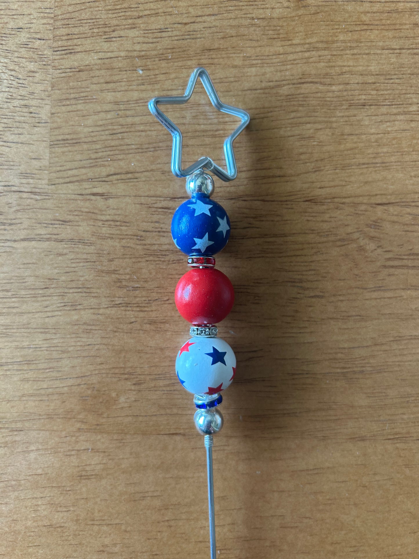 Patriotic Star Plant Jewelry-Silver