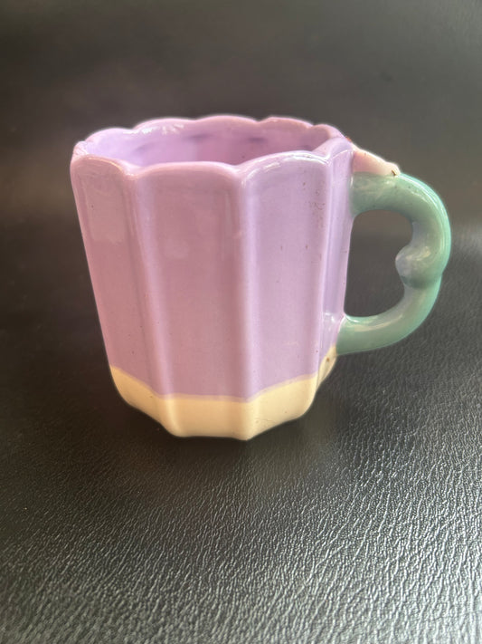 🌿 Vintage Coffee Cup Planter
