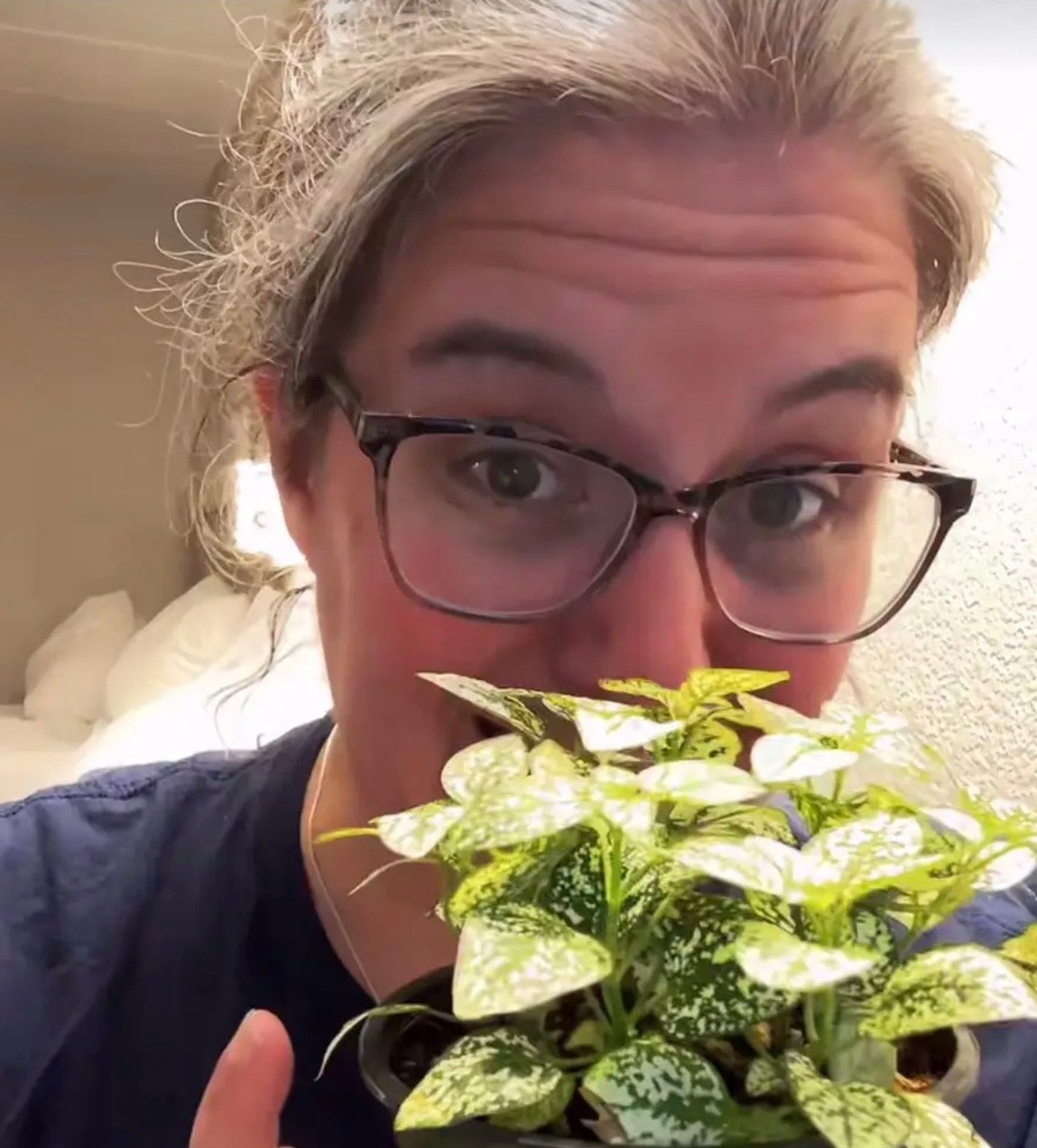     Sara-Lynn providing personalized houseplant care assistance
