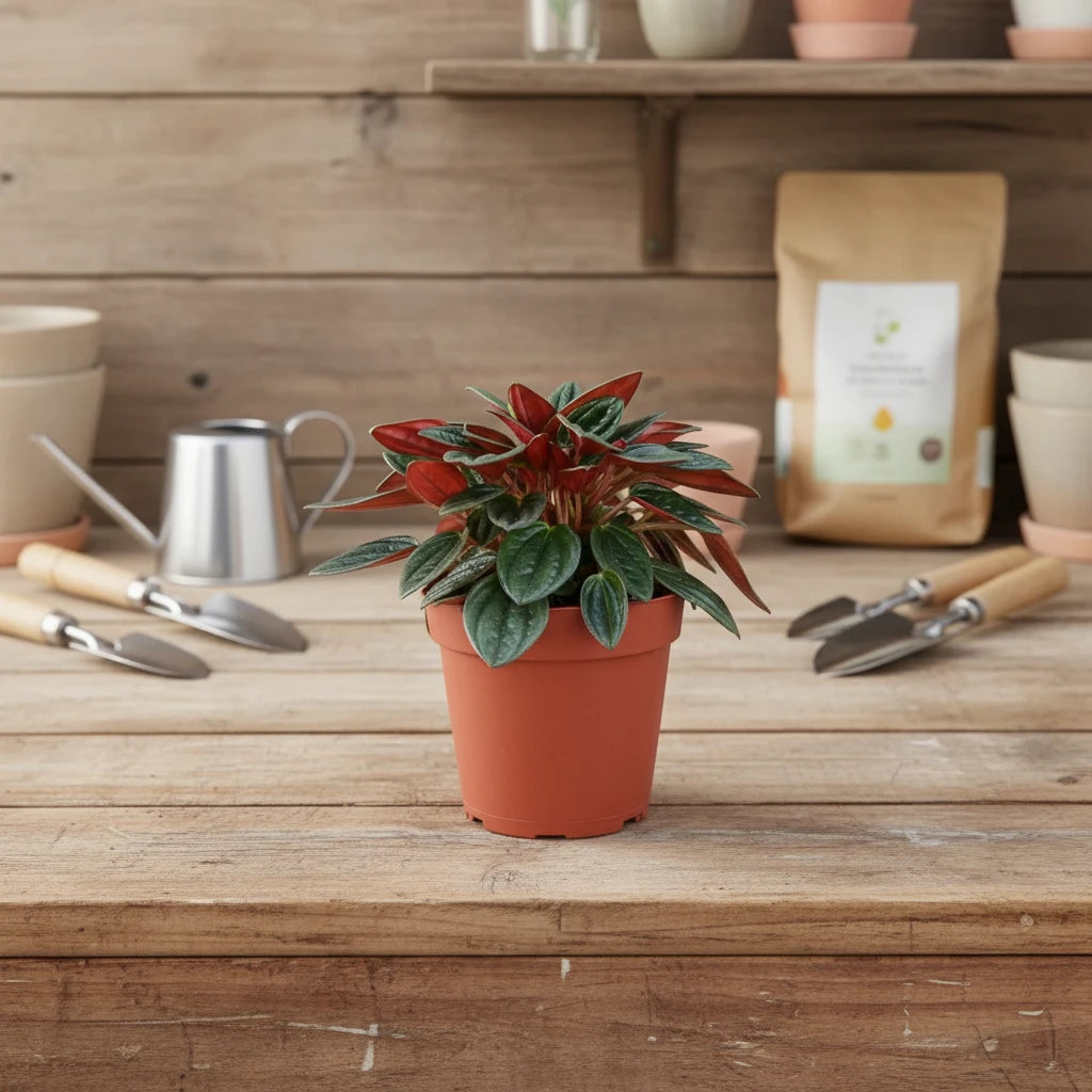 Peperomia Rosso - Fleurish Plant Care, LLC