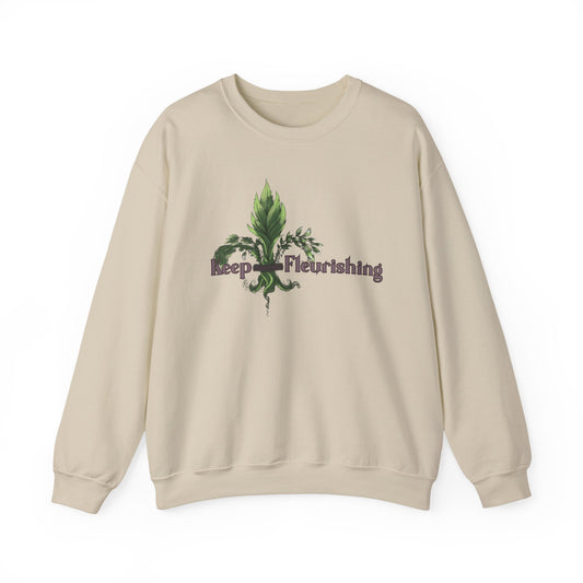 Keep Fleurishing™ Double-Sided Sweatshirt
